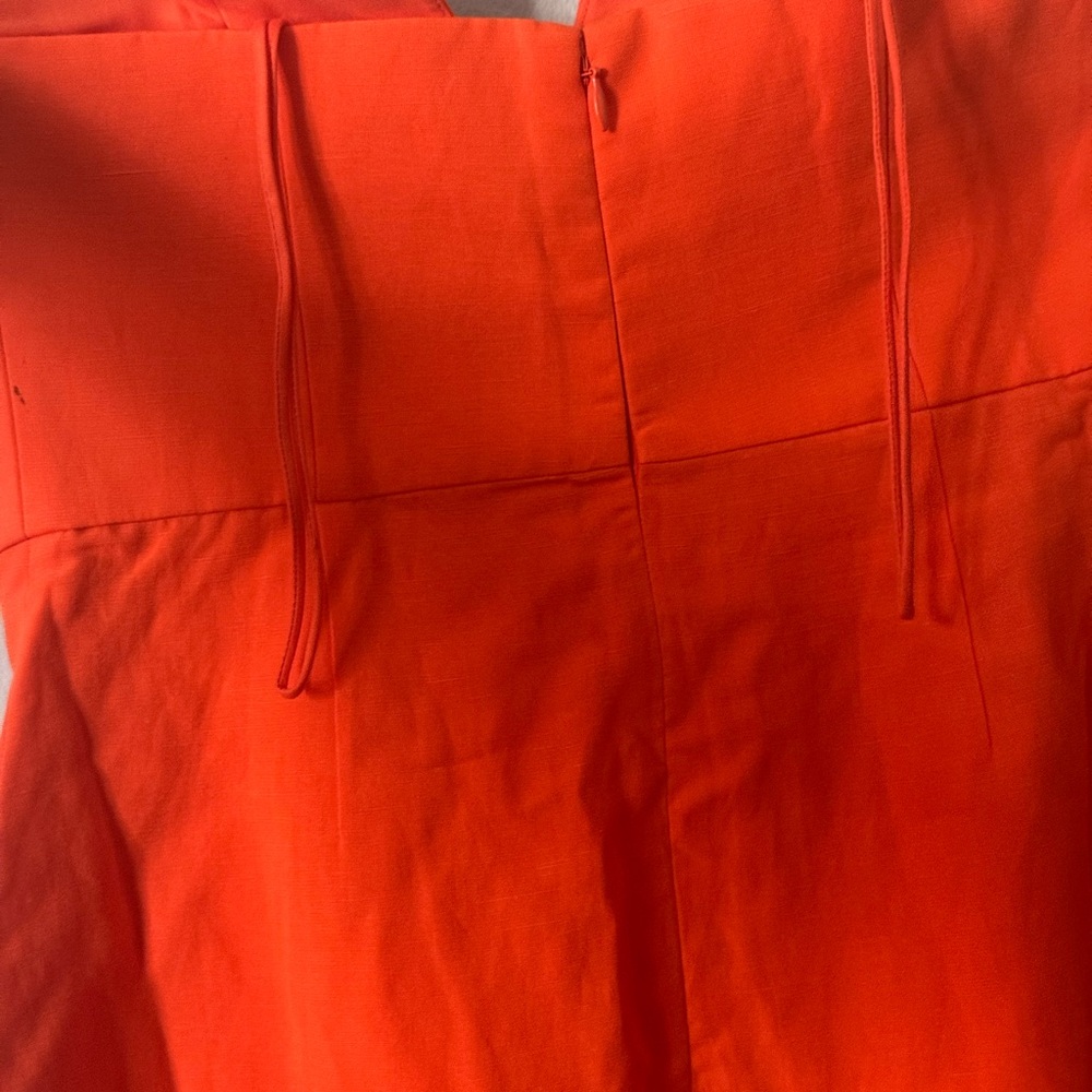 Mara Hoffman Orange Halter Sheath Dress - Picture 6 of 6